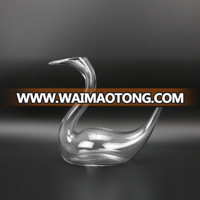 Crystal Swan Shape Design Glass Wine Decanter